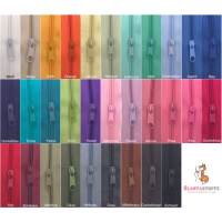 Endlos-Reißverschluss 3 Mm – 10 Meter Spiralreißverschluss In Weiß (100% Polyester)