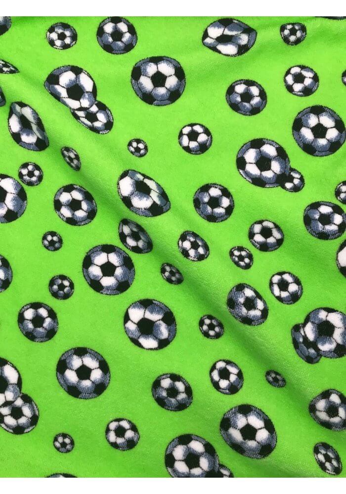 Frottee Stoff Kinderstoff Fussball Kaufen Online 11 90