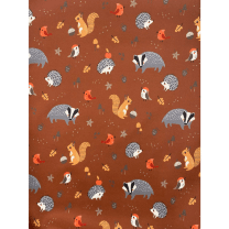 Softshell Jackenstoff Kinderstoff Tiere