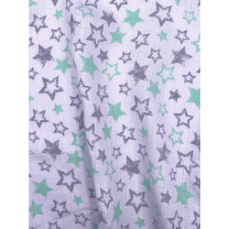 Double Gauze Musselin Stoff Schnuffeltuch Sterne ab 50cm