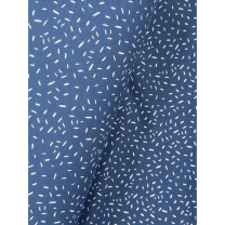 Jersey Stoff Kinderstoff Konfetti jeansblau