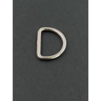 D-Ringe 15mm silberfarbene