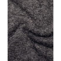 Boucle Stoff schwarz meliert Breite 145 cm