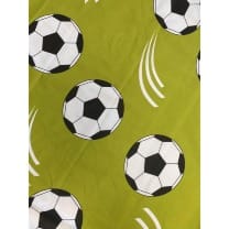 Baumwollstoff Kinderstoff Dekostoff Fußball Breite 160cm ab 50cm
