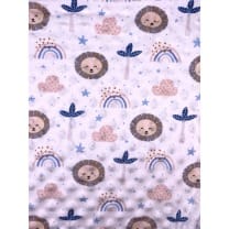 Minky Fleece Noppen Microfleece Muster