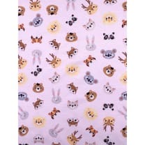 Single Jersey Kinderstoff Tierchen