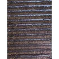 Steppstoff glänzend uni schwarz
