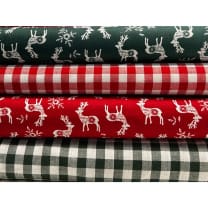 Stoffpaket Stoffset Baumwolle Weihnachten