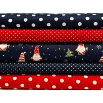 Stoffpaket Stoffset Baumwollstoff Weihnachten