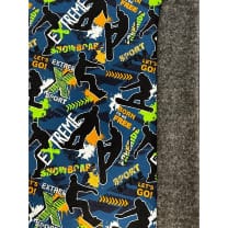 Alpenfleece Muster Snowboards