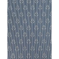 Dekostoff Baumwolle Stoff Anker maritim Breite 140 cm