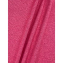 Bündchenstoff meliert Schlauch Meterware uni fuchsia meliert Breite 45cm