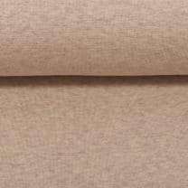  Bündchen Bündchenstoff uni meliert Breite 100 cm beige