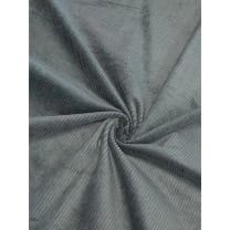 Cord Stoff uni elastisch 6W Stretch Grau