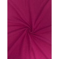 Strickstoff Baumwolle uni angeraut fuchsia made in Italy 
