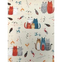 Baumwollstoff Kinderstoff Katzen Breite 160cm ab 50 cm