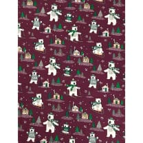 Jersey Stoff Kinderstoff Digitaldruck Weihnachten