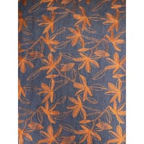 Jeans Stoff Blumen Stickerei