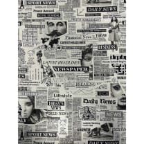 Gobelinstoff Dekostoff Zeitung