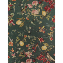 Gobelinstoff Dekostoff Vögel Lemon