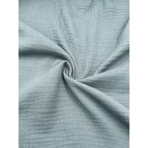 Double Gauze Musselin Stoff Schnuffeltuch uni dunkelmint