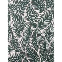 Baumwollstoff Dekostoff Bananenblatt dunkelgrün