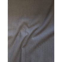 Baumwollstoff Waffeljersey Waffelstrick uni grau