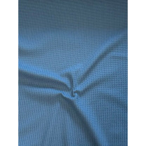 Baumwollstoff Waffeljersey Waffelstrick uni altblau
