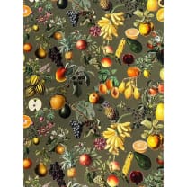 Canvas Digital Stoff Dekostoff Baumwollstoff Gemüse Breite 135 cm