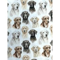 Jersey Stoff Kinderstoff Digitaldruck Hunde