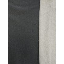 Sweat French Stoff meliert uni dunkelgrau Breite 150cm 