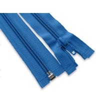 Reißverschluss teilbar Spirale 55 cm saphir