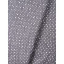 Stoff Punkte Baumwolle Dekostoff Tupfen 1,5mm Breite 150cm grau