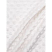 Minky Fleece Noppen Microfleece Breite 150 cm weiss