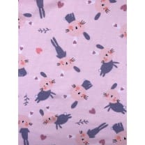 Single Jersey Kinderstoff Baumwollstoff rosa Breite 155cm ab 50 cm