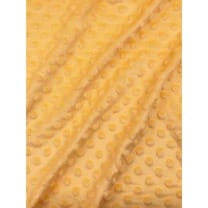 Minky Fleece Noppen Stoff Microfleece Breite 150 cm gelb