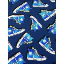 Single Jersey Kinderstoff Sneaker Breite 155cm ab 50 cm
