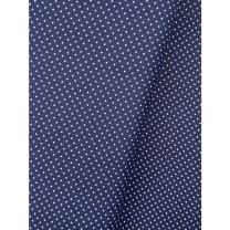 Stoff Punkte Baumwolle Dekostoff Tupfen 1,5mm Breite 150cm marineblau