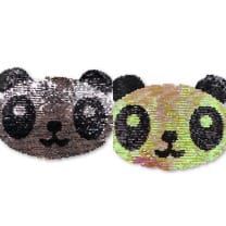 Wendepailletten XL-Patch Aufnäher Applikation Panda Bär
