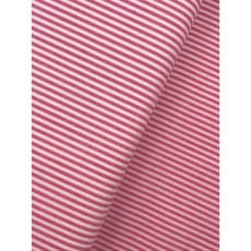 Baumwollstoff Dekostoff Streifen 3mm rot
