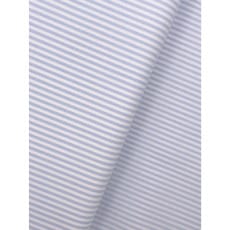 Baumwollstoff Dekostoff Streifen 3mm hellblau