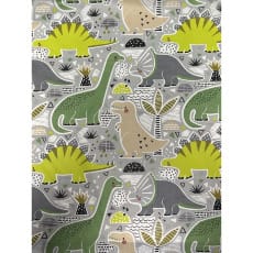 Baumwollstoff Kinderstoff bunte Dinos Breite 160cm 