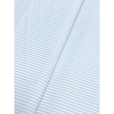 Baumwollstoff Dekostoff Streifen 3mm hellblau
