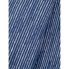 Baumwollstoff Dekostoff Streifen jeansblau