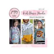 Schnittmuster Kids Basic Hoodie by Jessy Sewing