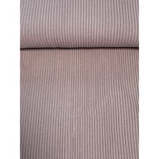 Bündchen Stoff Grobstrick gerippt meliert altrosa Breite 35cm