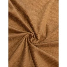 Cord Stoff uni elastisch 6W Stretch Cognac