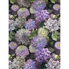 Canvas Digital Stoff Dekostoff Baumwollstoff Blumen