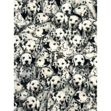 Canvas Digitaldruck Baumwollstoff Dekostoff Hund Dalmatiner
