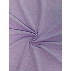 Strickstoff Baumwolle uni angeraut flieder made in Italy 